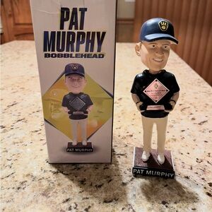 Pat Murphy Bobblehead with Blue Cap